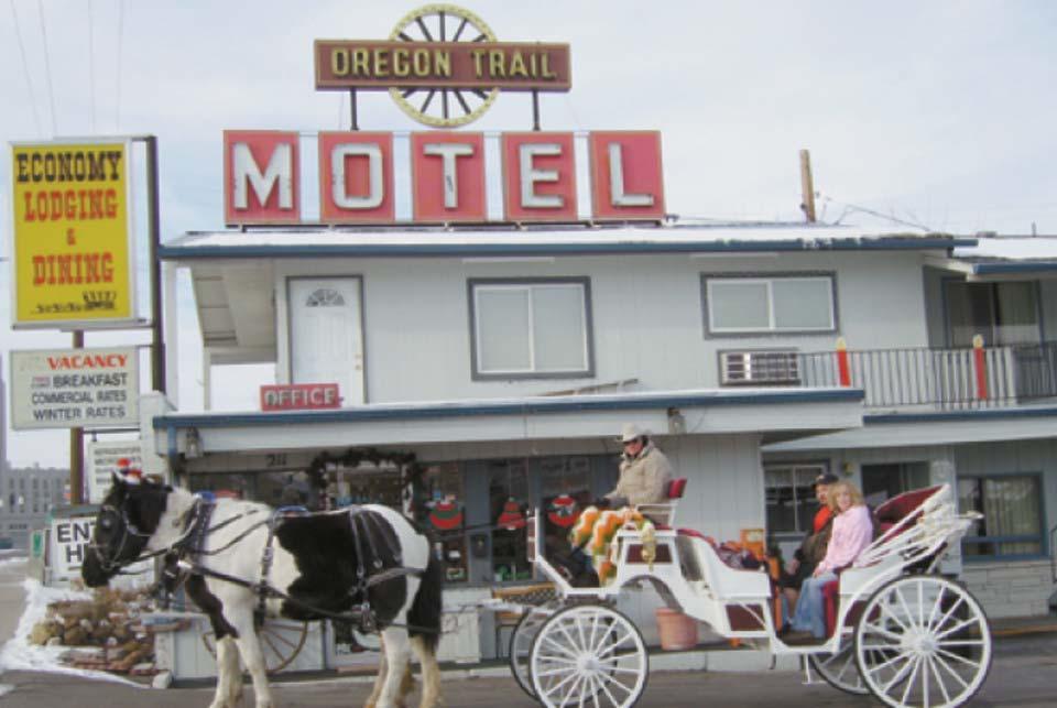 Oregon Trail Motel And Restaurant Бейкер-Сити Экстерьер фото